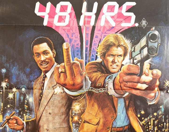 48 HRS. (1982) Australian One Sheet Movie Poster, Eddie Murphy - Movie Posters Australia