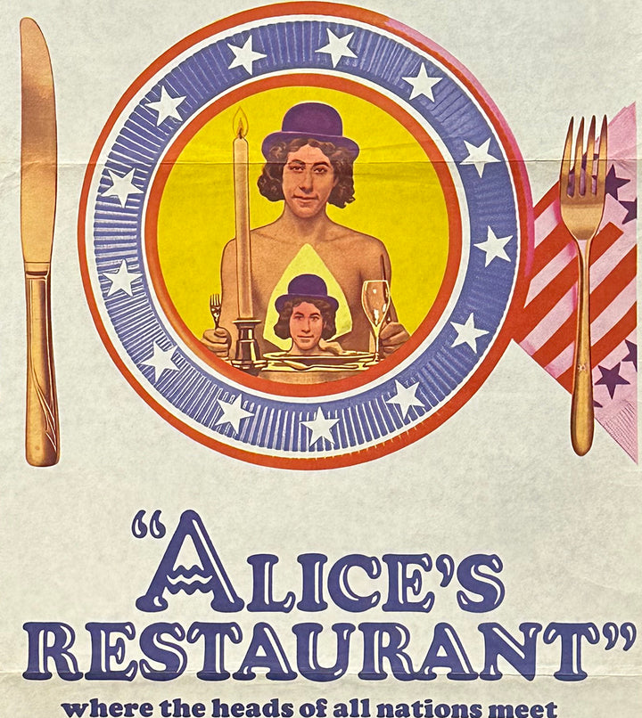 ALICE'S RESTAURANT (1969) Australian Daybill Movie Poster, M.A.P.S. - Movie Posters Australia