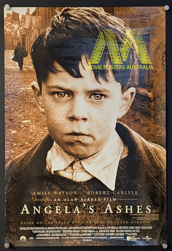 ANGELA'S ASHES (1999) Movie Poster, Daybill, BIOGRAPHY MEMOIR