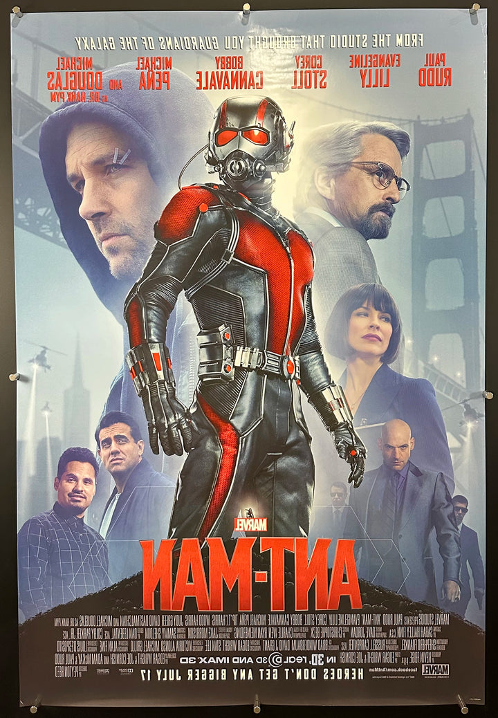 2015 Poster ANT MAN (2015) Movie Poster, US One Sheet, Double Sided, MARVEL – Movie ...