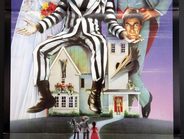 BEETLEJUICE (1988) Australian Daybill Movie Poster, Near Mint Condition - Movie Posters Australia