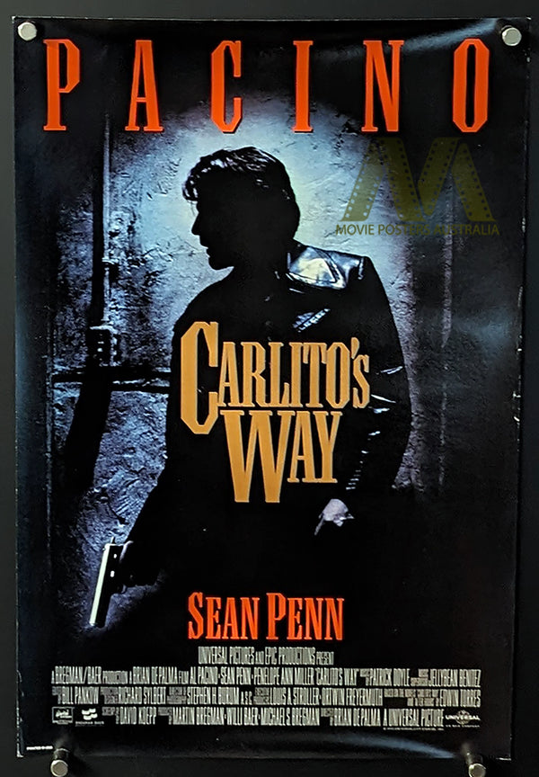 CARLITOS WAY (1993) Al Pacino, US Mini Poster 11" x 17" - Movie Posters Australia