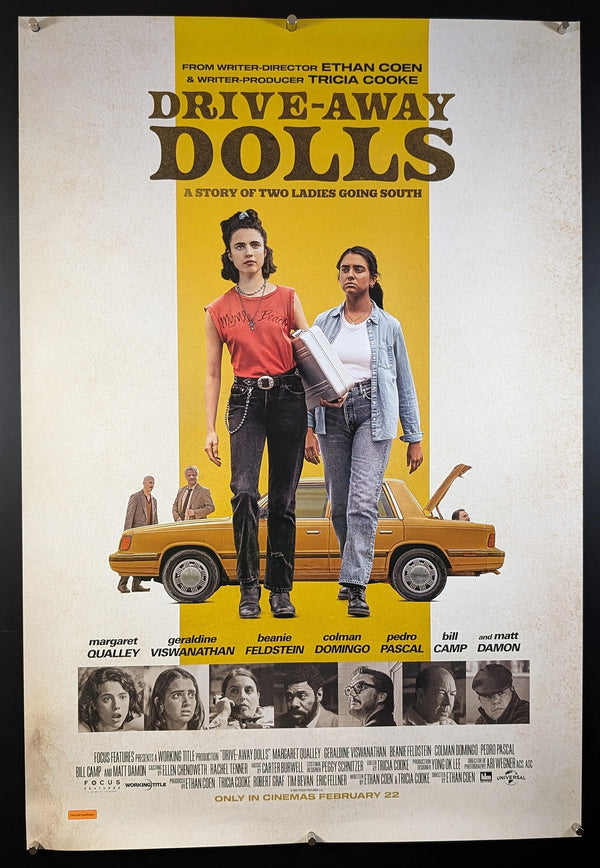 DRIVE AWAY DOLLS (2024) Australian One Sheet, RARE, VF/NM Cond - Movie Posters Australia