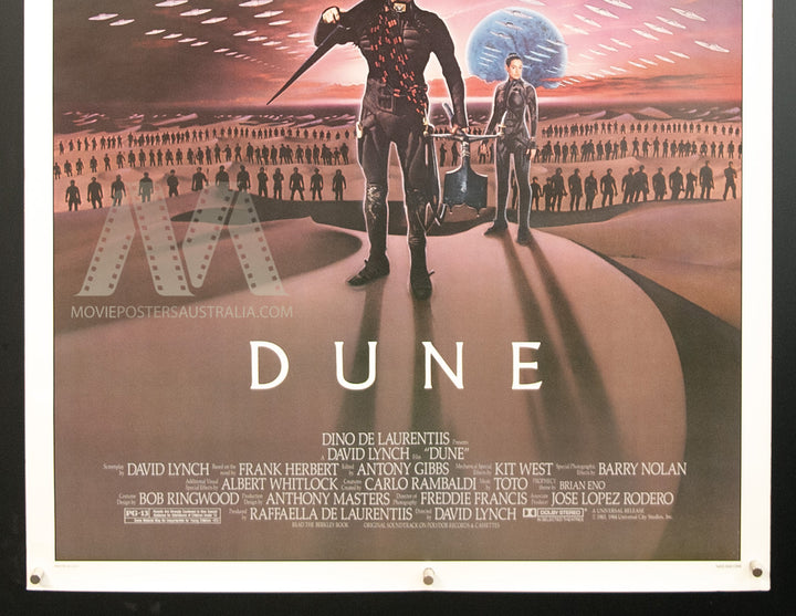 DUNE (1984) Original US One Sheet, NSS #8401268, Rolled, Beautiful Condition - Movie Posters Australia