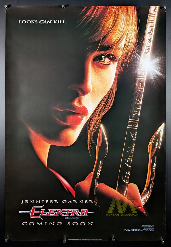 ELEKTRA (2005) Movie Poster, Advance Aust One Sheet, RARE, Coming Soon