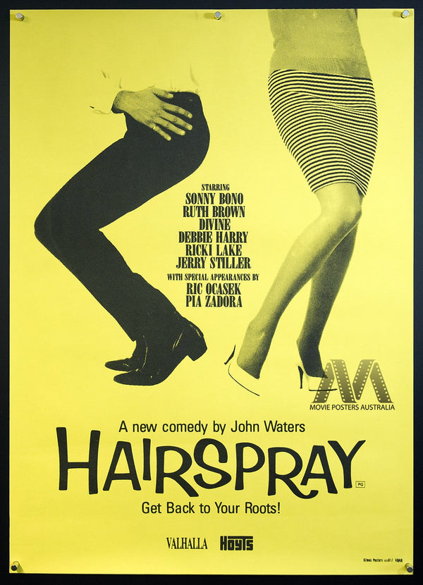 HAIRSPRAY (1988) RARE Australian One Sheet, John Waters - Movie Posters Australia