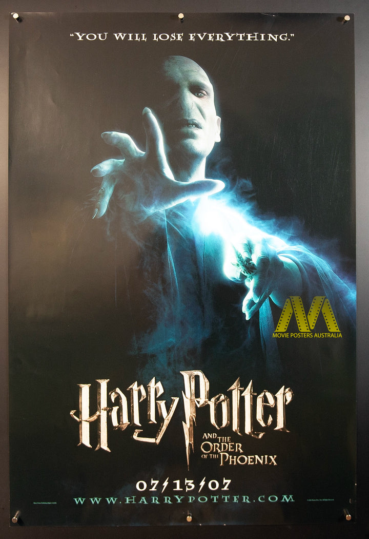 HARRY POTTER & THE ORDER OF THE PHOENIX (2007) Advance Aus 1 Sheet - Movie Posters Australia