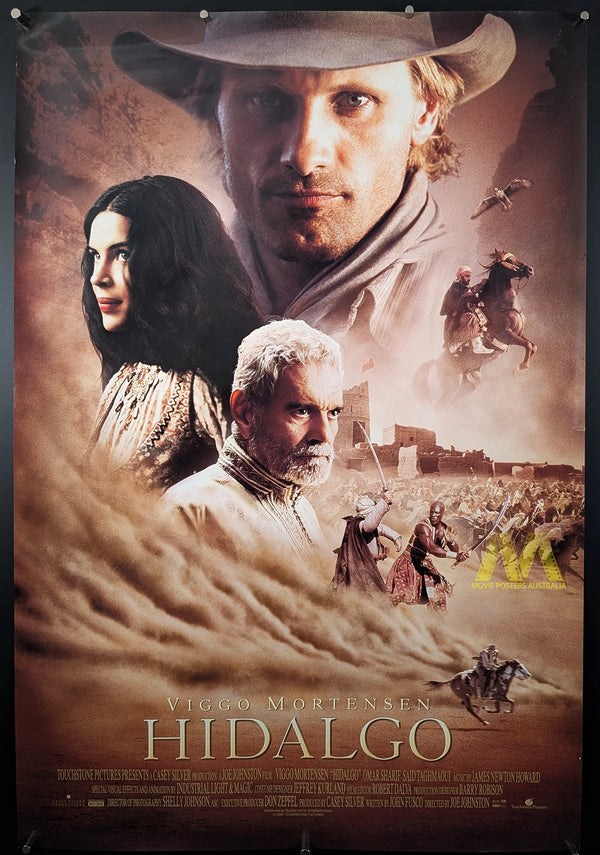 HIDALGO (2004) Movie Poster, DS, US One Sheet, Viggo Mortensen