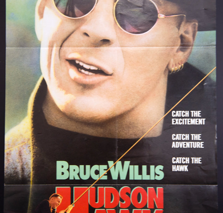 HUDSON HAWK (1991) Bruce Willis, Australian Daybill - Movie Posters Australia