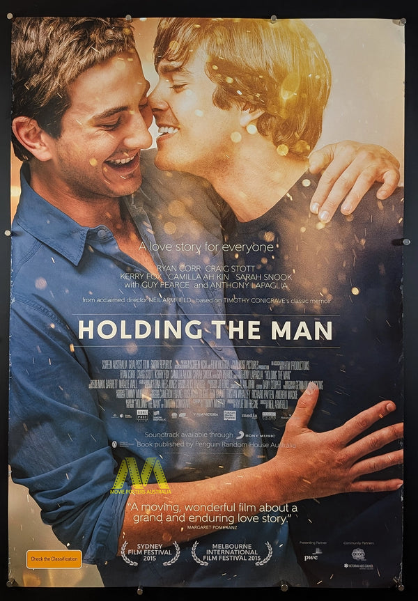 HOLDING THE MAN (2015) Movie Poster, Australian One Sheet, RARE