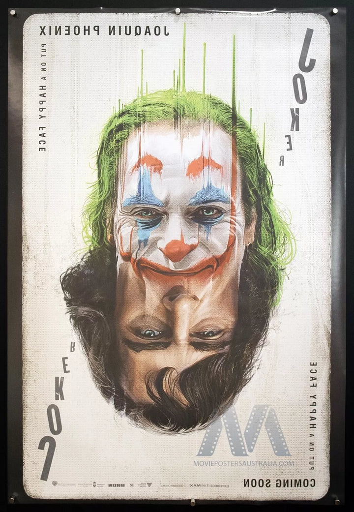 JOKER (2019) Advance/Teaser 1 Sheet, Misprint 'EXPERIECE' VERY RARE! - Movie Posters Australia