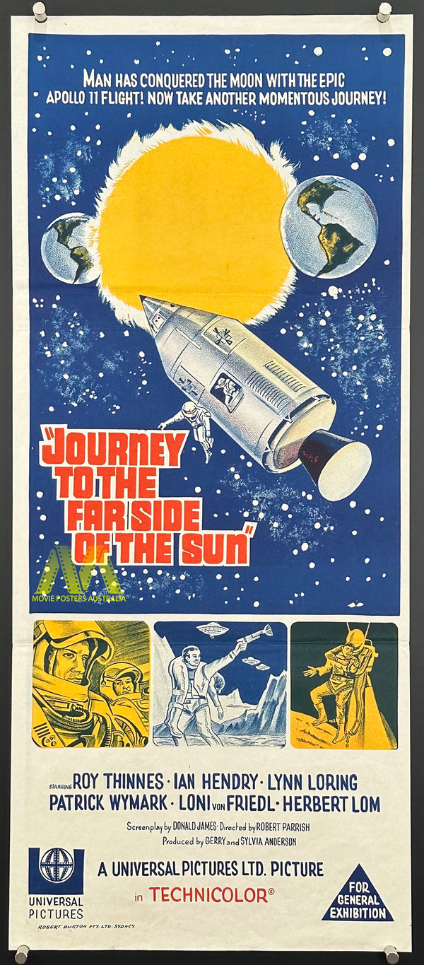 JOURNEY TO THE FAR SIDE OF THE SUN (1969) Movie Poster Daybill - Movie Posters Australia