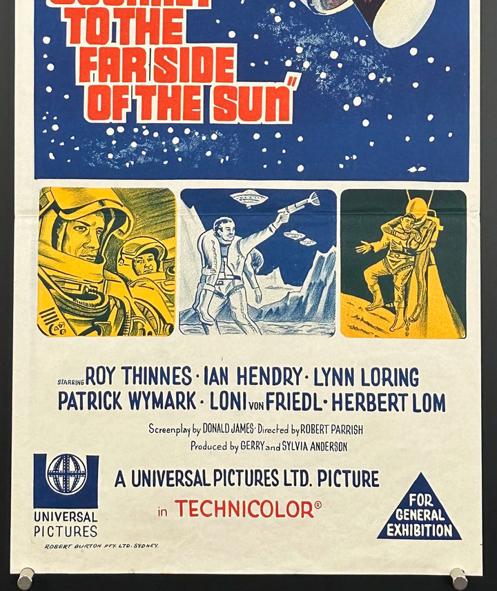 JOURNEY TO THE FAR SIDE OF THE SUN (1969) Movie Poster Daybill - Movie Posters Australia