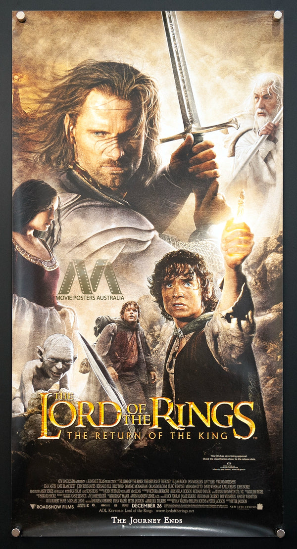 LORD OF THE RINGS, RETURN OF THE KING (2003) Daybill, VF+ Cond