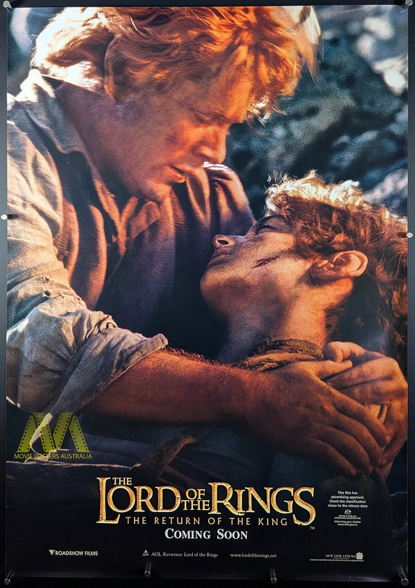 LORD OF THE RINGS, RETURN OF THE KING (2003) Aust Advance 1 Sheet