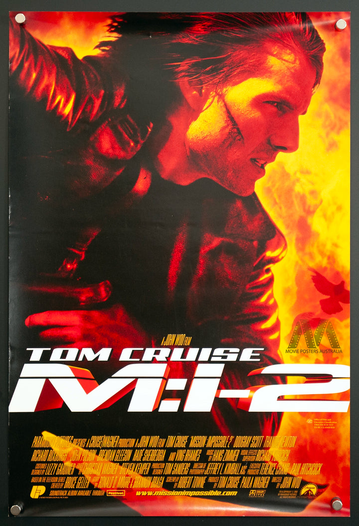 MISSION IMPOSSIBLE 2 (2000) Tom Cruise, Mini Poster 13 x 20 - Movie Posters Australia