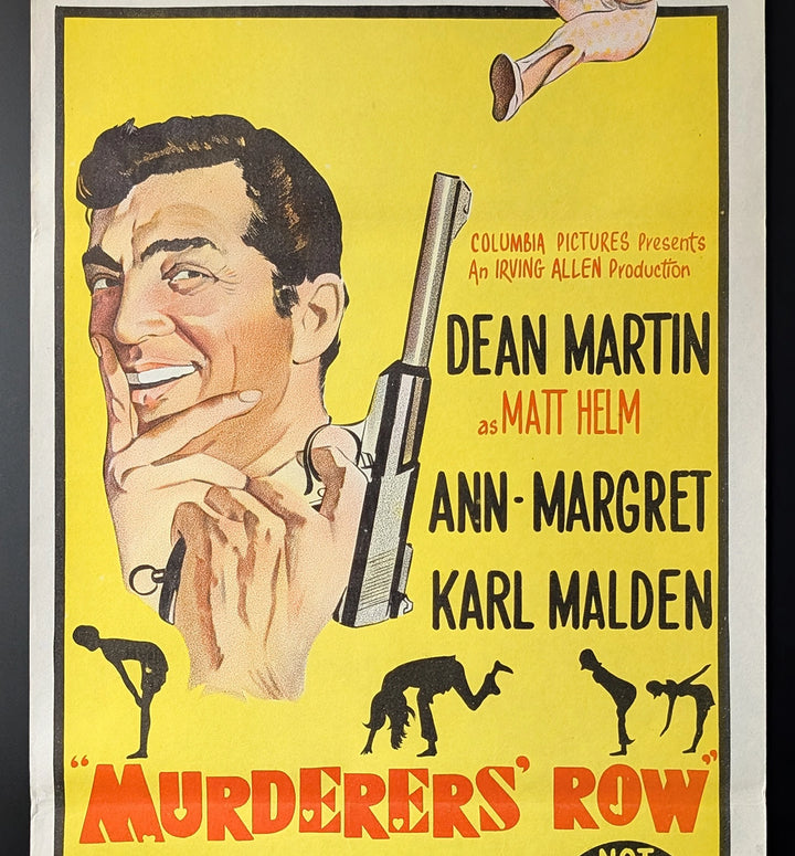 MURDERERS ROW (1966) Movie Poster, Daybill, Dean Martin, SPY - Movie Posters Australia