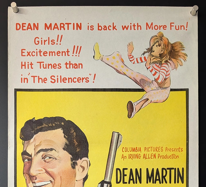 MURDERERS ROW (1966) Movie Poster, Daybill, Dean Martin, SPY - Movie Posters Australia