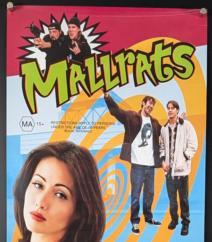 MALLRATS (1995) Australian Daybill Movie Poster, Kevin Simith, VF RARE - Movie Posters Australia