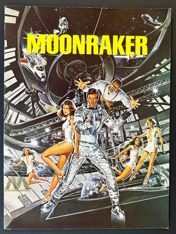 MOONRAKER (1979) Collectable Movie Program, Original, JAMES BOND