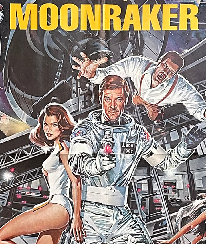 MOONRAKER (1979) US One Sheet, NSS printed, VF Condition - Movie Posters Australia