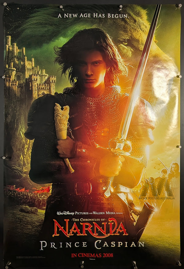 THE CHRONICLES OF NARNIA, PRINCE CASPIAN (2008) Movie Poster, US 1 Sheet