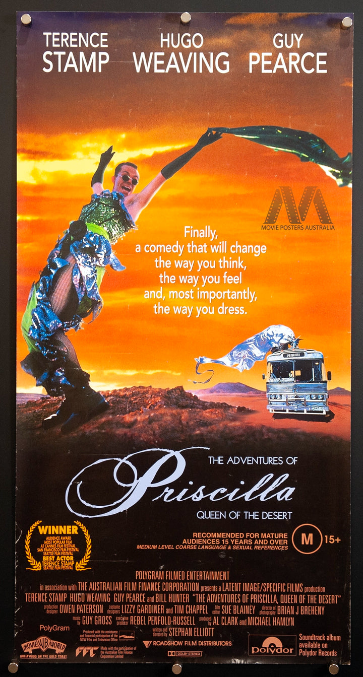 THE ADVENTURES OF PRISCILLA, QUEEN OF THE DESERT (1994) Movie Poster - Movie Posters Australia