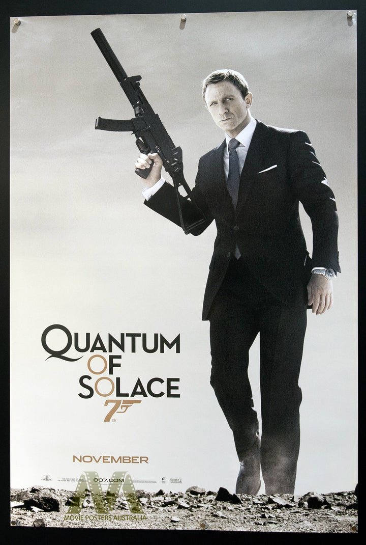 QUANTUM OF SOLICE (2008) Original Advance One Sheet - Movie Posters Australia