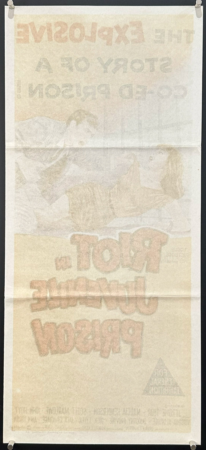 RIOT IN JUVENILE PRISON (1959) Movie Poster, Vintage Original Daybill ...