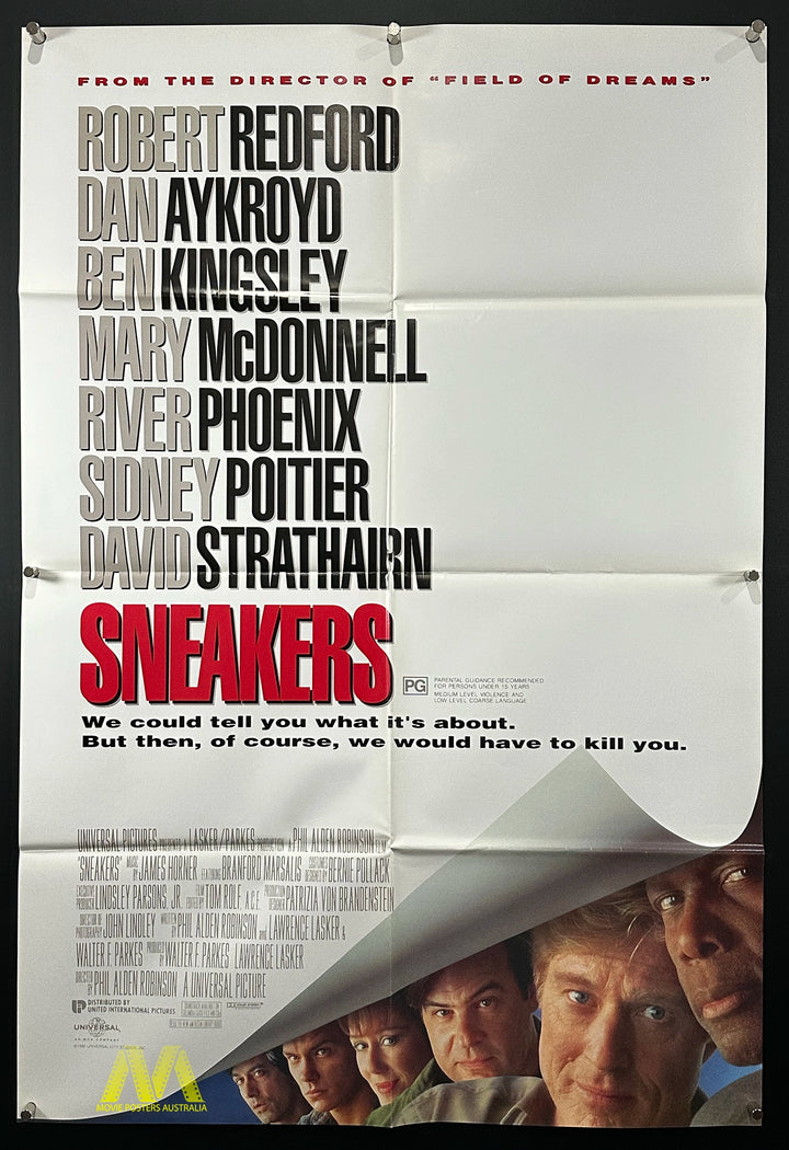 SNEAKERS (1992) Australian One Sheet Movie Poster - Movie Posters Australia