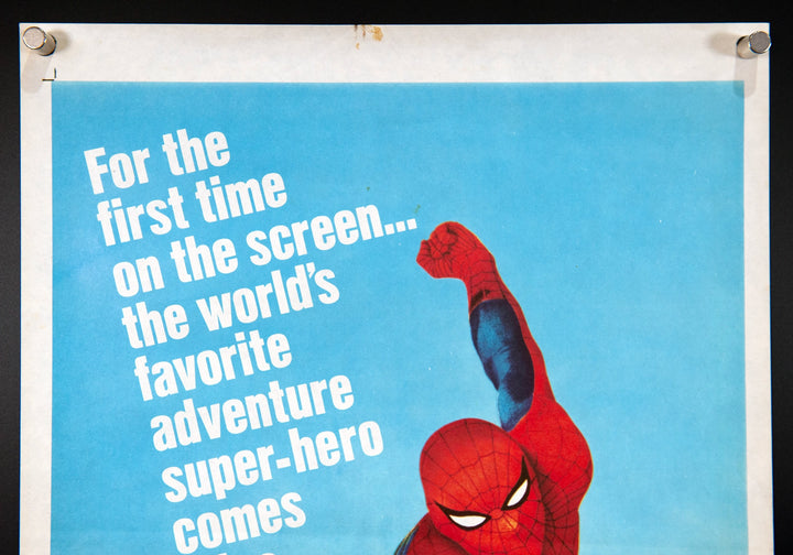 SPIDERMAN (1977) Australian Original Daybill Movie Poster - Movie Posters Australia