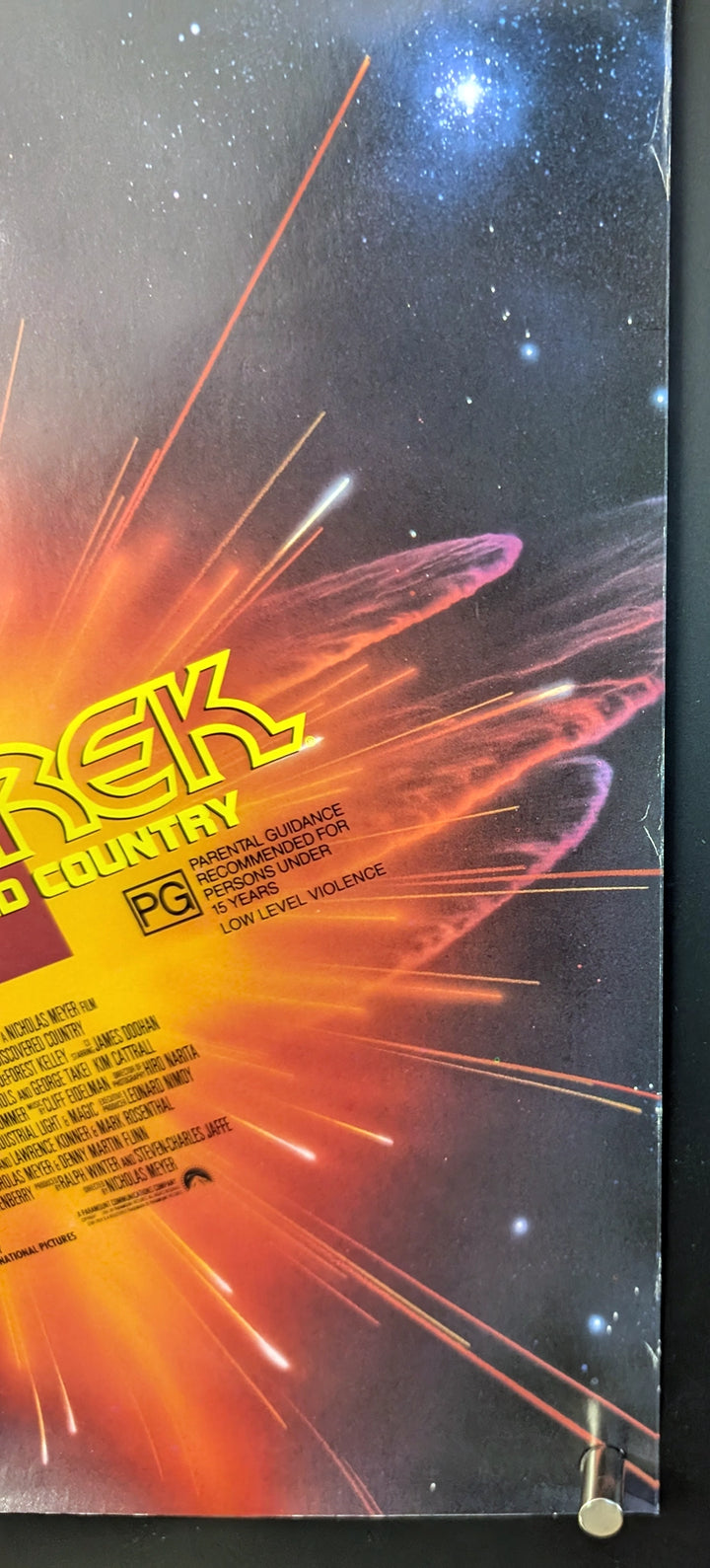 STAR TREK VI, The Undiscovered Country (1991) Aust Daybill Movie Poster - Movie Posters Australia