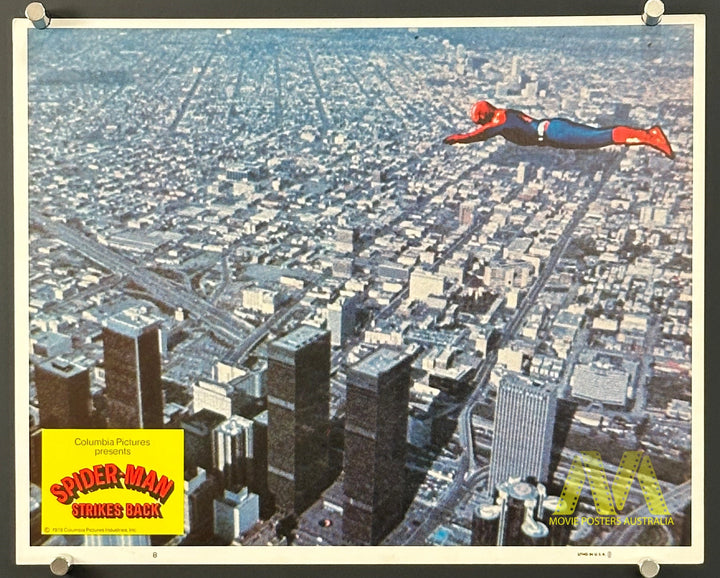 SPIDER-MAN STRIKES BACK (1978) US Lobby Card #8, Original - Movie Posters Australia