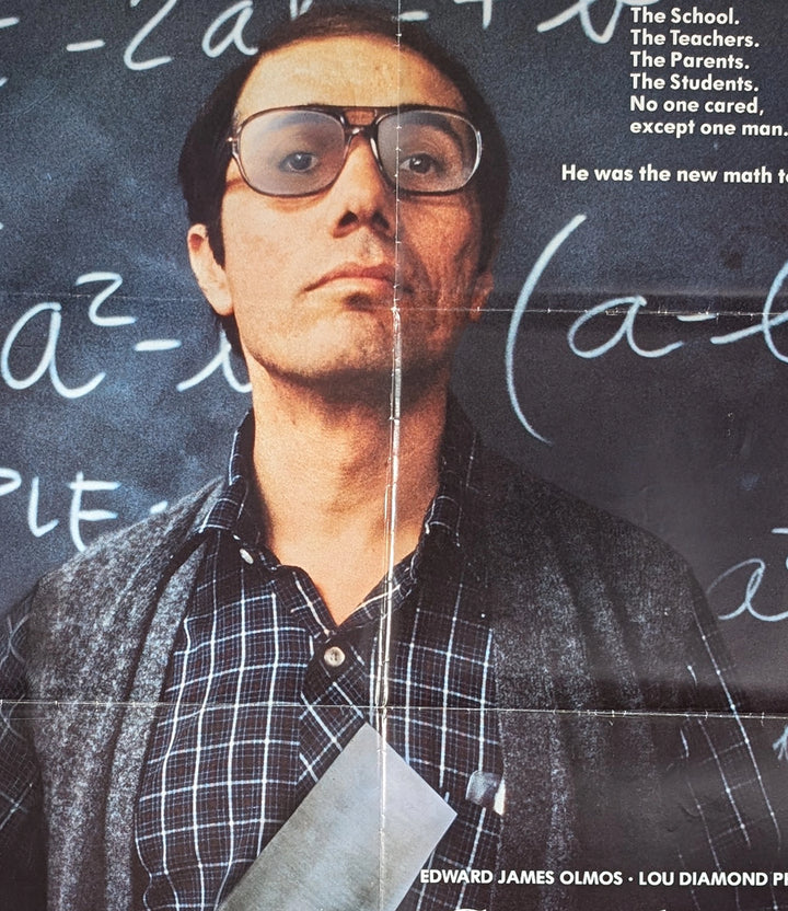 STAND AND DELIVER (1988) Movie Poster Australian One Sheet, BIOPIC - Movie Posters Australia