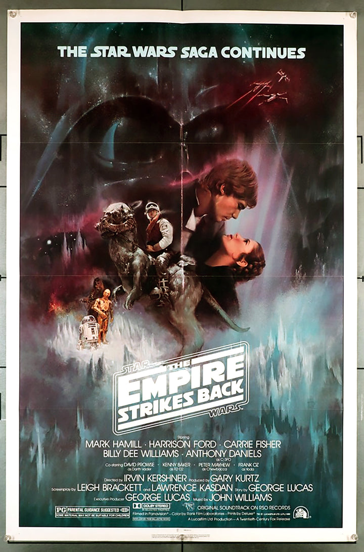 THE EMPIRE STRIKES BACK (1980), US 1 Sh Movie Poster, Prior to Backing - Movie Posters Australia