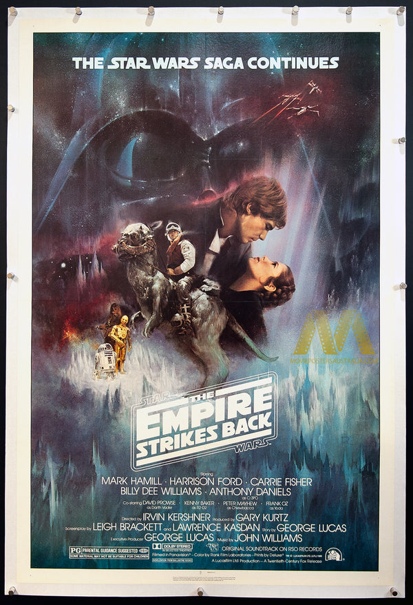 THE EMPIRE STRIKES BACK (1980), US 1 Sh Movie Poster, Style A - Movie Posters Australia