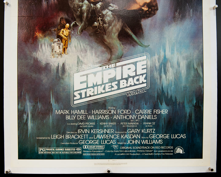 THE EMPIRE STRIKES BACK (1980), US 1 Sh Movie Poster, Style A - Movie Posters Australia