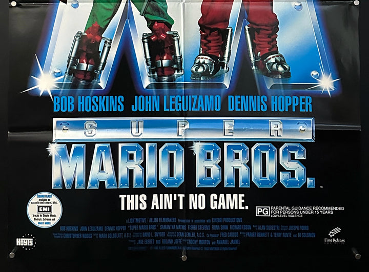 SUPER MARIO BROS (1993) Australian One Sheet Movie Poster - Movie Posters Australia