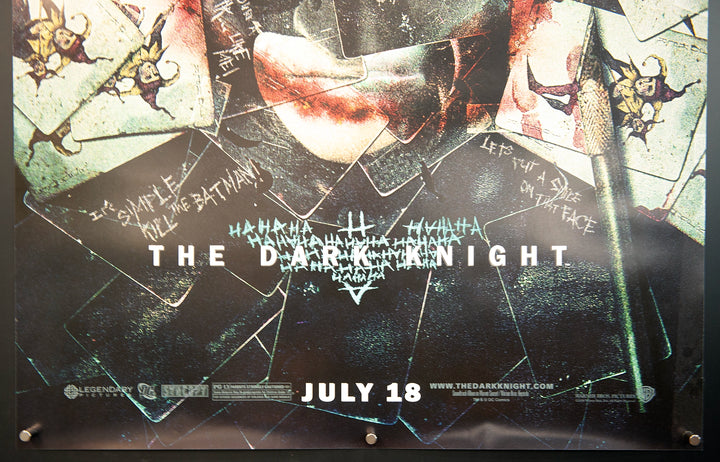 THE DARK KNIGHT(2008) Christian Bale, US Advance/Teaser 1 Sheet, NM - Movie Posters Australia