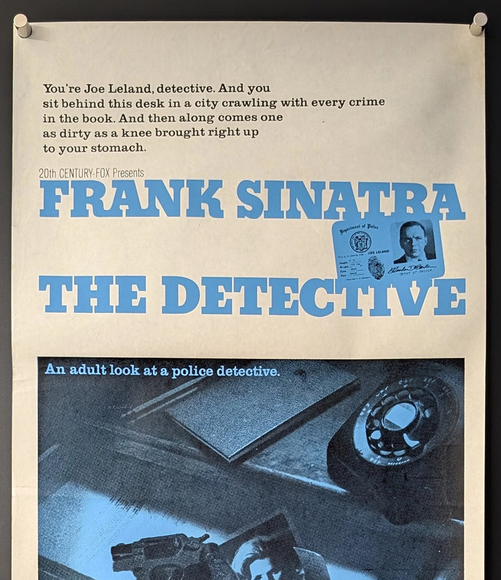 THE DETECTIVE (1968) Movie Poster Daybill, Frank Sinatra & Lee Remick - Movie Posters Australia