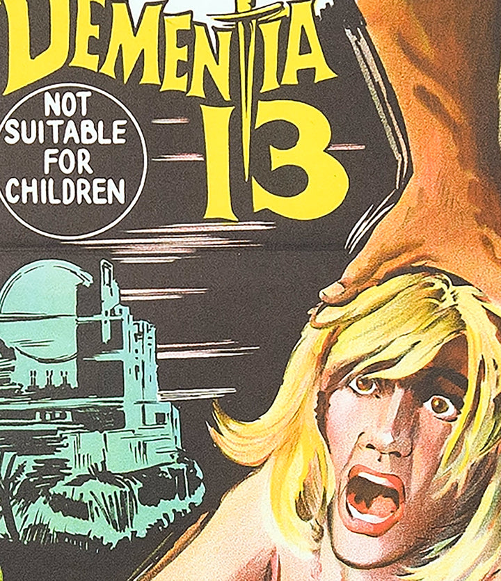 DEMENTIA 13 / THE HAUNTED AND THE HUNTED (1963) Daybill - Movie Posters Australia