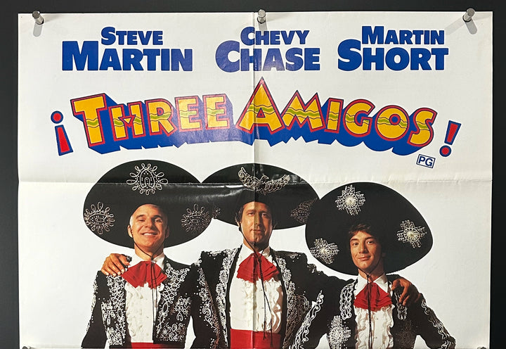 THREE AMIGOS (1986) Australian One Sheet Movie Poster - Movie Posters Australia