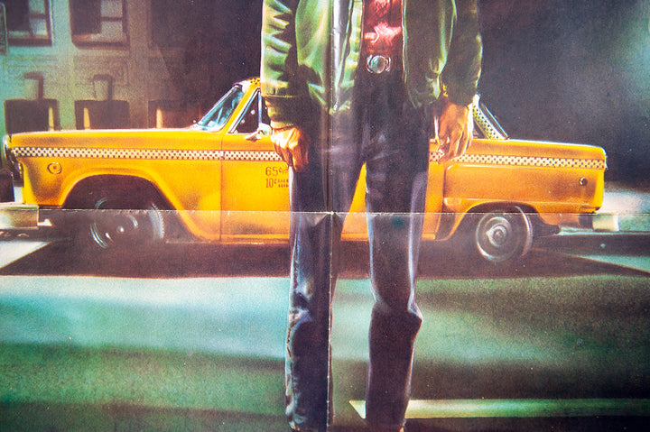 TAXI DRIVER (1976) US 1 Sheet, Robert DeNiro, Jodie Foster, VF - Movie Posters Australia