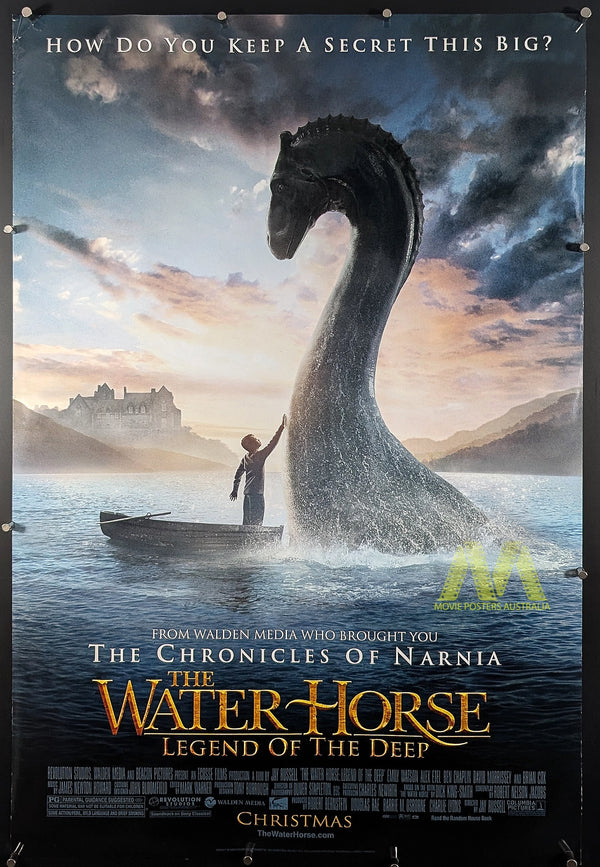 THE WATER HORSE, LEGEND OF THE DEEP (2007)  Movie Poster, US 1 Sheet