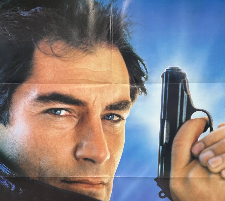 THE LIVING DAYLIGHTS (1987) One Sheet Advance/Teaser with USA Release Date - Movie Posters Australia