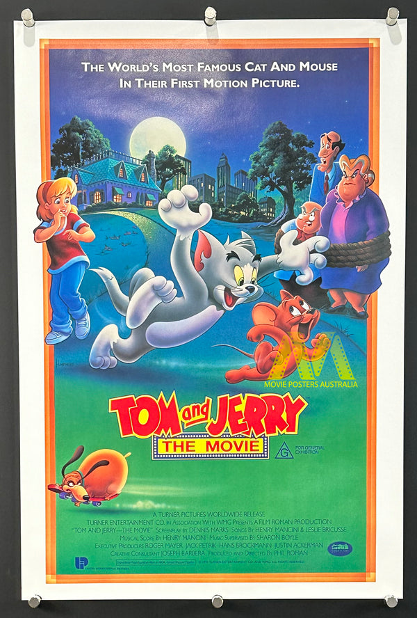 TOM AND JERRY - THE MOVIE (1992) Aust Daybill Movie Poster, VF/NM Cond - Movie Posters Australia