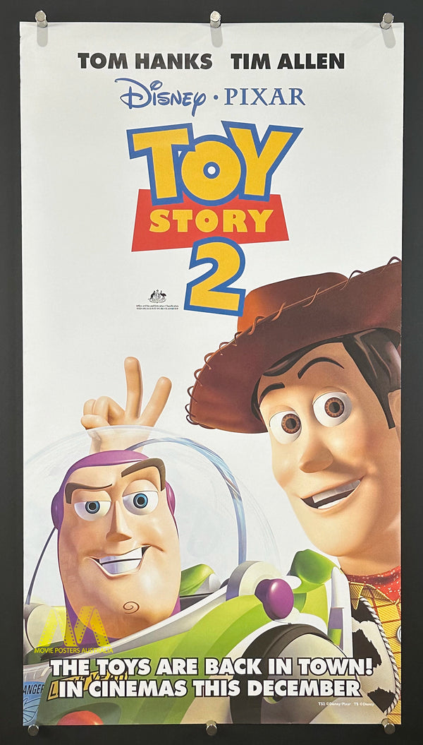 TOY STORY 2 (1999) Australian Daybill Movie Poster, VF condition - Movie Posters Australia