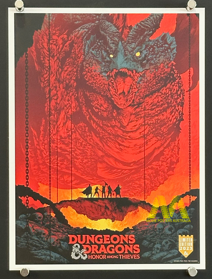 DUNGEONS & DRAGONS: HONOR AMOUNG THIEVES (2023) Mini Poster - Movie Posters Australia