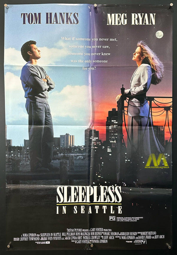 SLEEPLESS IN SEATTLE (1993) Movie Poster, Australian One Sheet - Movie Posters Australia