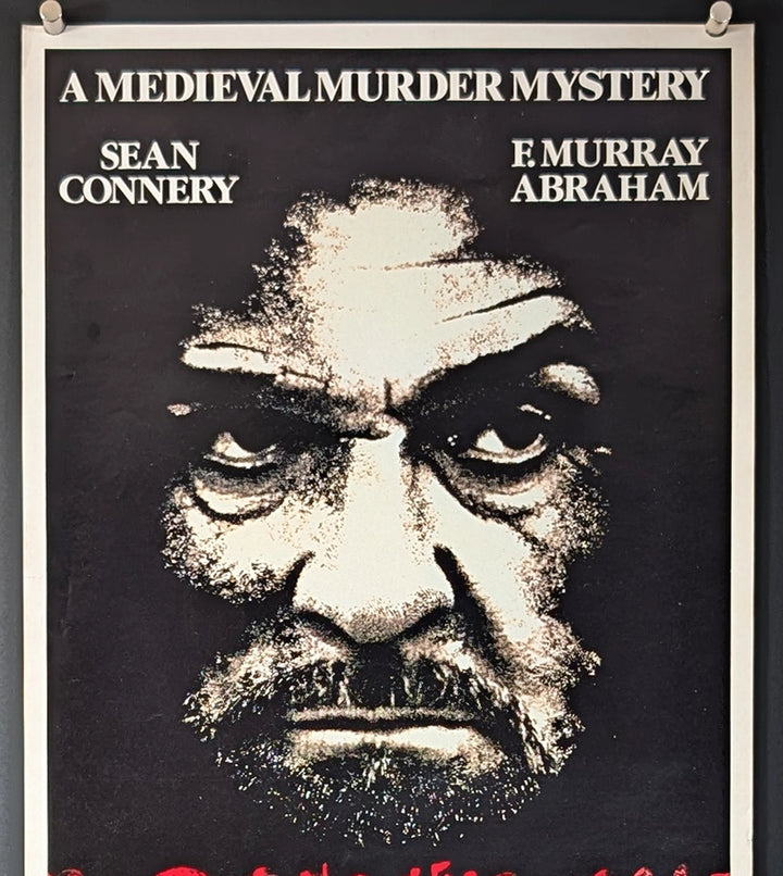 THE NAME OF THE ROSE (1986) Movie Poster Daybill, Sean Connery - Movie Posters Australia